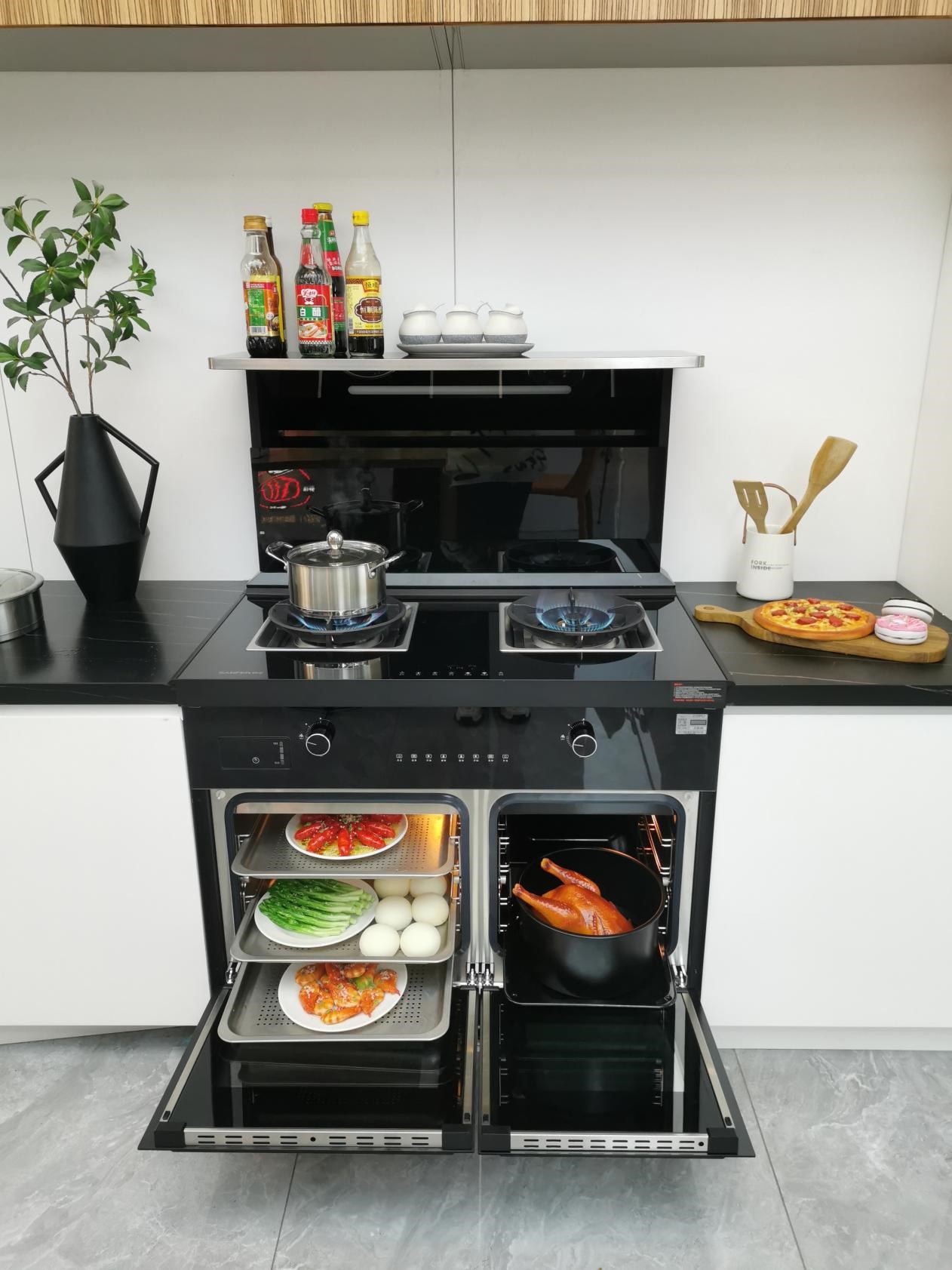 小戶型如何裝修廚房？這款帥豐集成灶，巧妙利用每一寸空間