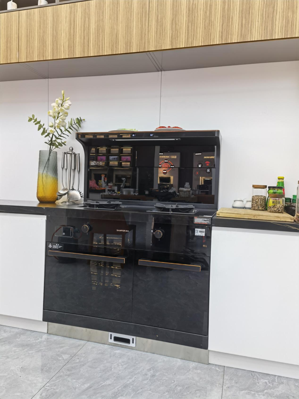 集成灶10大品牌帥豐X1雙子星Max蒸烤同步集成灶，母親節(jié)甄選好物