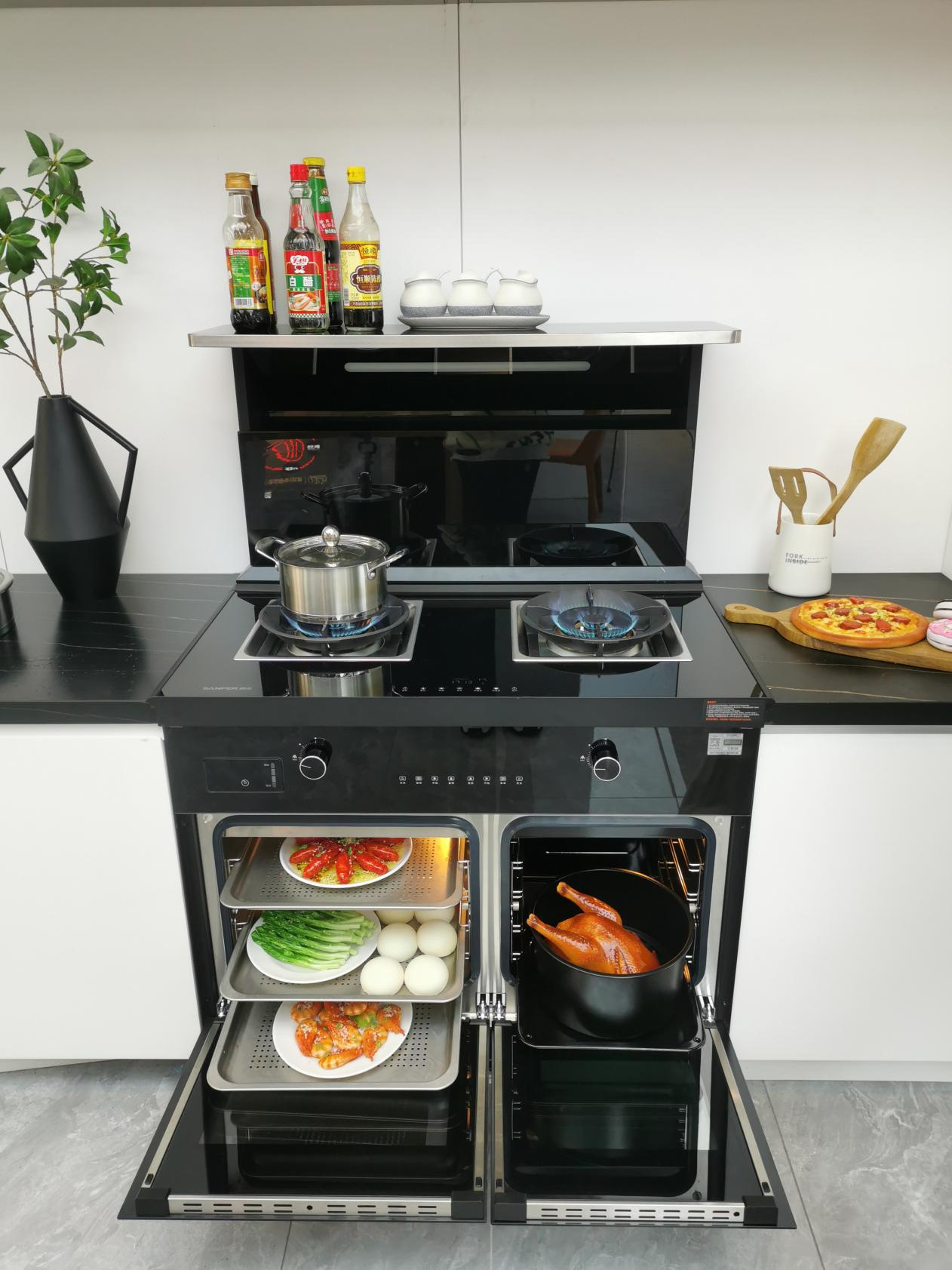 新房開放式廚房裝修，高性價(jià)比集成灶10大品牌選購(gòu)指南“她”來(lái)了