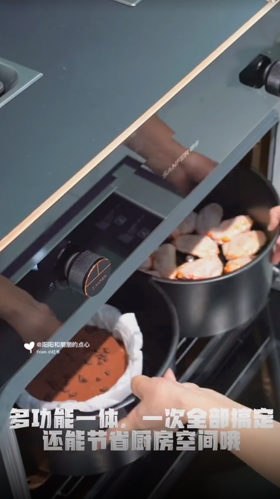 帥豐X6集成灶爆火出圈！抖音、小紅書達人合力推薦！