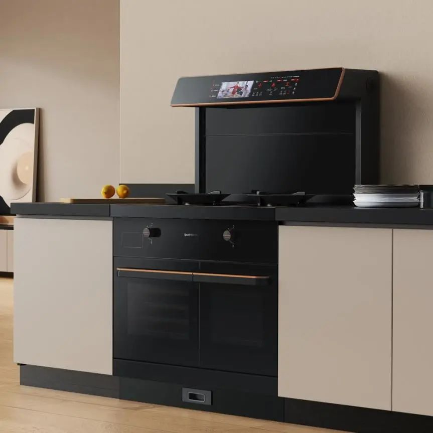 一家六口，三代同堂，帥豐集成灶烹飪愛的味道,傳遞家的溫暖！