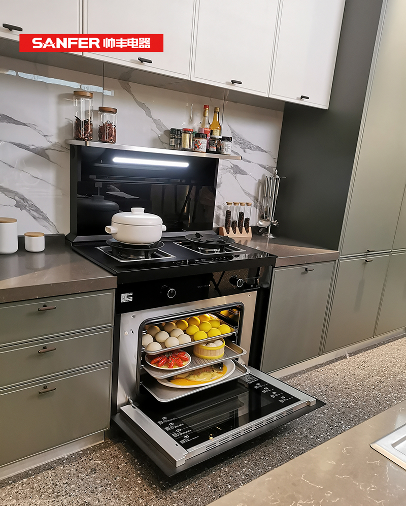 相遇煙火人間，帥豐T1-7B集成灶享受幸福廚居生活