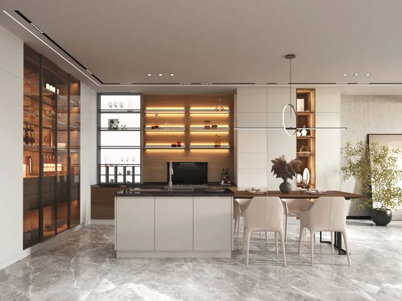 裝修效果圖|櫥柜選得好，讓我懂了什么才叫有效裝修！