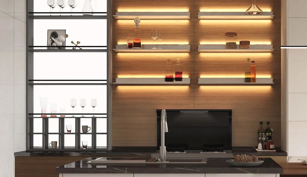 裝修效果圖|櫥柜選得好，讓我懂了什么才叫有效裝修！