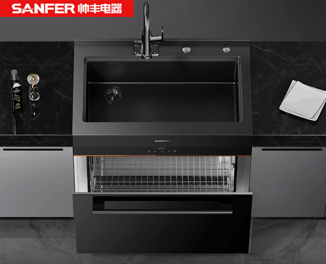拿什么拯救廚房臟亂差，帥豐集成灶+集成水槽滿足所有需求