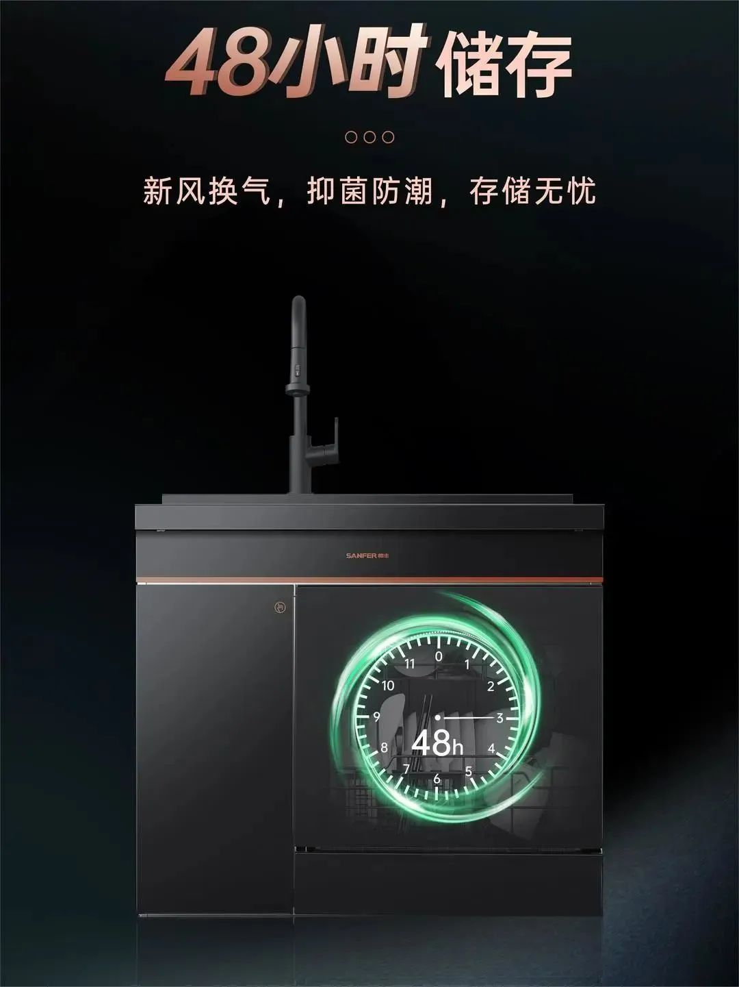 老廚房改造大變樣，帥豐集成灶+洗碗機集成水槽就是這么神！