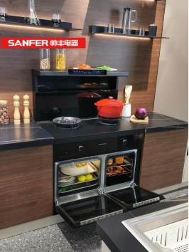 小空間大容量，帥豐TJ3-8B集成灶+JS-W20集成水槽洗碗機(jī)重新定義廚房