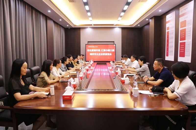 市領導蒞臨帥豐電器調(diào)研女企業(yè)家聯(lián)誼會，跑出“巾幗加速度”   