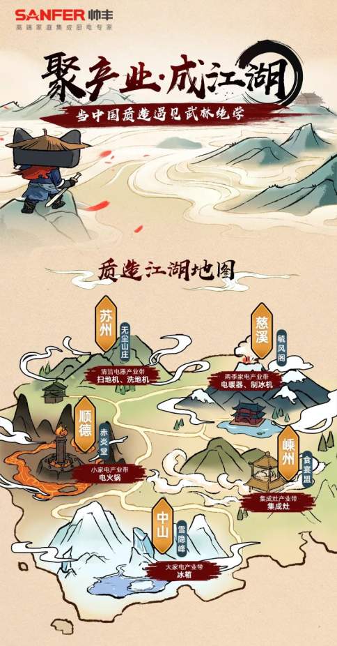 見證國貨力量！帥豐電器入選天貓中國質(zhì)造嵊州集成灶產(chǎn)業(yè)帶品牌 