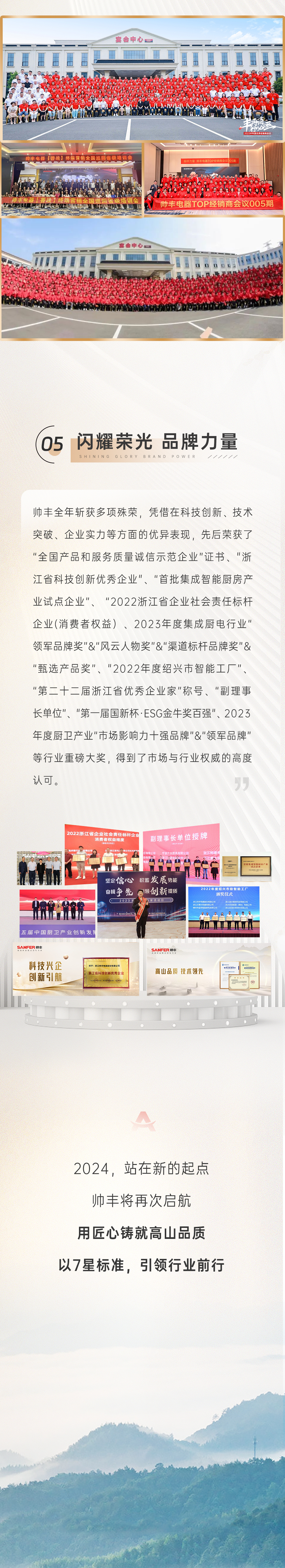 年度豐光 | 匠心鑄就高山品質(zhì)，帥豐以7星標準引領(lǐng)行業(yè)