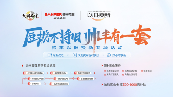 以智能科技呈現(xiàn)未來智慧廚房，帥豐電器亮相2024中國廚衛(wèi)展