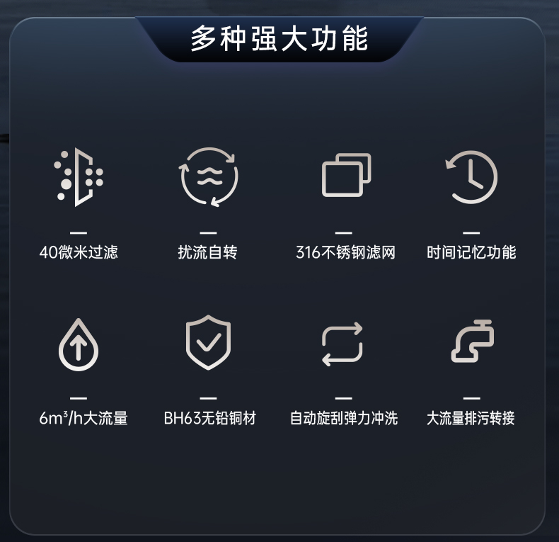 帥豐SF-B1前置過(guò)濾器