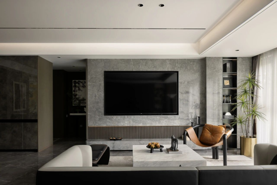 帥豐全屋高定 | 129㎡現(xiàn)代灰色系，盡顯優(yōu)雅高級(jí)品味