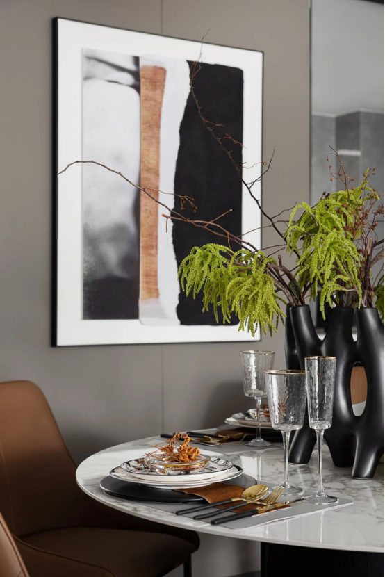 帥豐全屋高定 | 129㎡現(xiàn)代灰色系，盡顯優(yōu)雅高級(jí)品味