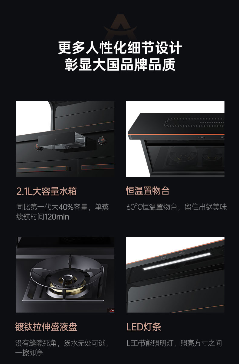 帥豐星辰X1雙子星蒸烤獨(dú)立(100S)集成灶