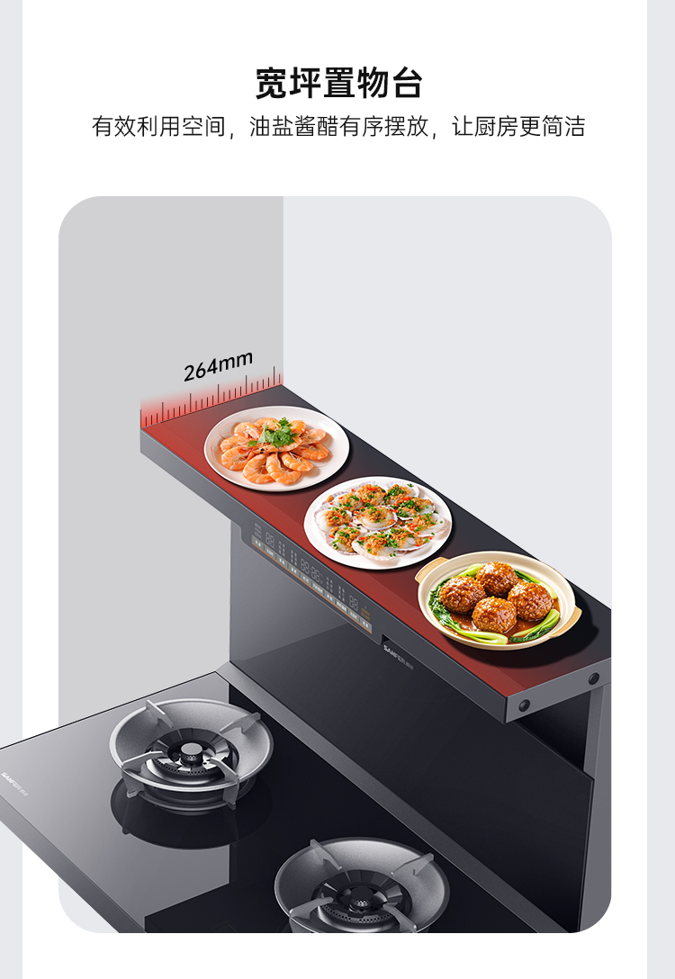 帥豐理想L3蒸烤獨立集成灶