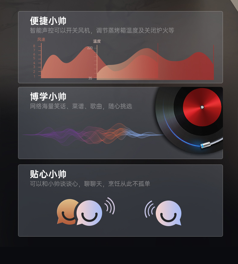 帥豐天機(jī)3蒸烤獨(dú)立（黑）集成灶