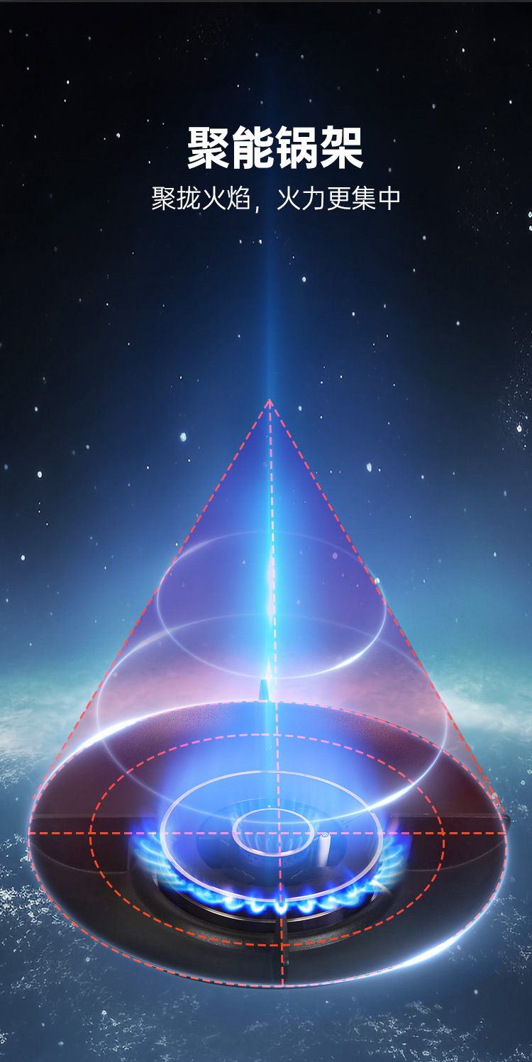 帥豐KZ01智能猛火灶煙機灶具