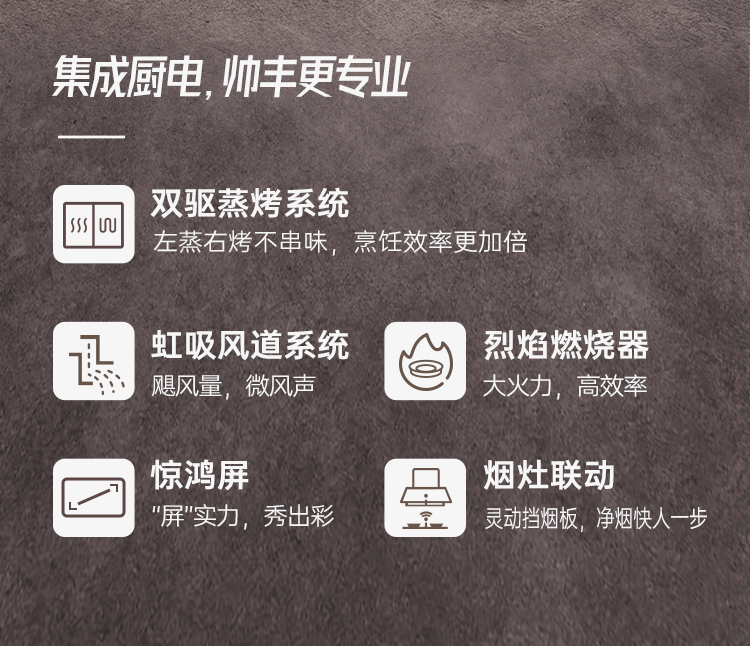 帥豐Z6 筑·夢 蒸烤獨(dú)立集成烹飪中心