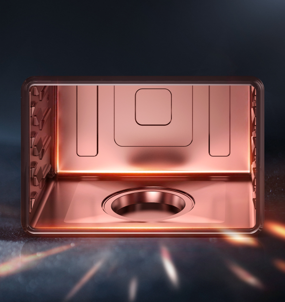 廚房清潔為原來這么簡單，探秘帥豐集成灶納米鈦金黑科技！