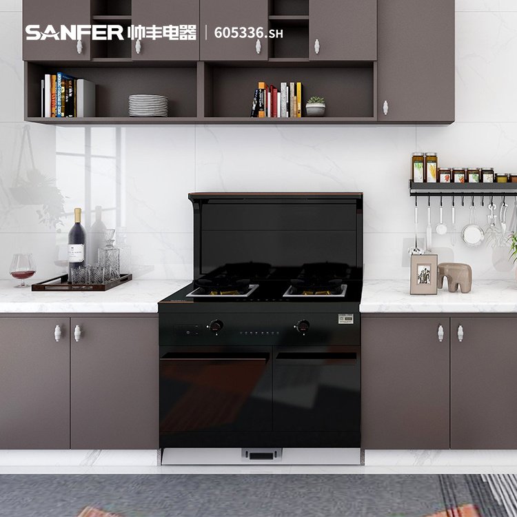 新房開放式廚房裝修，高性價(jià)比集成灶10大品牌選購指南“她”來了