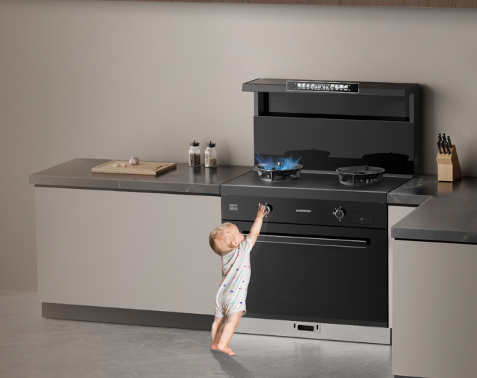 安全感爆棚！你的廚房安全由帥豐集成灶來守護(hù)！