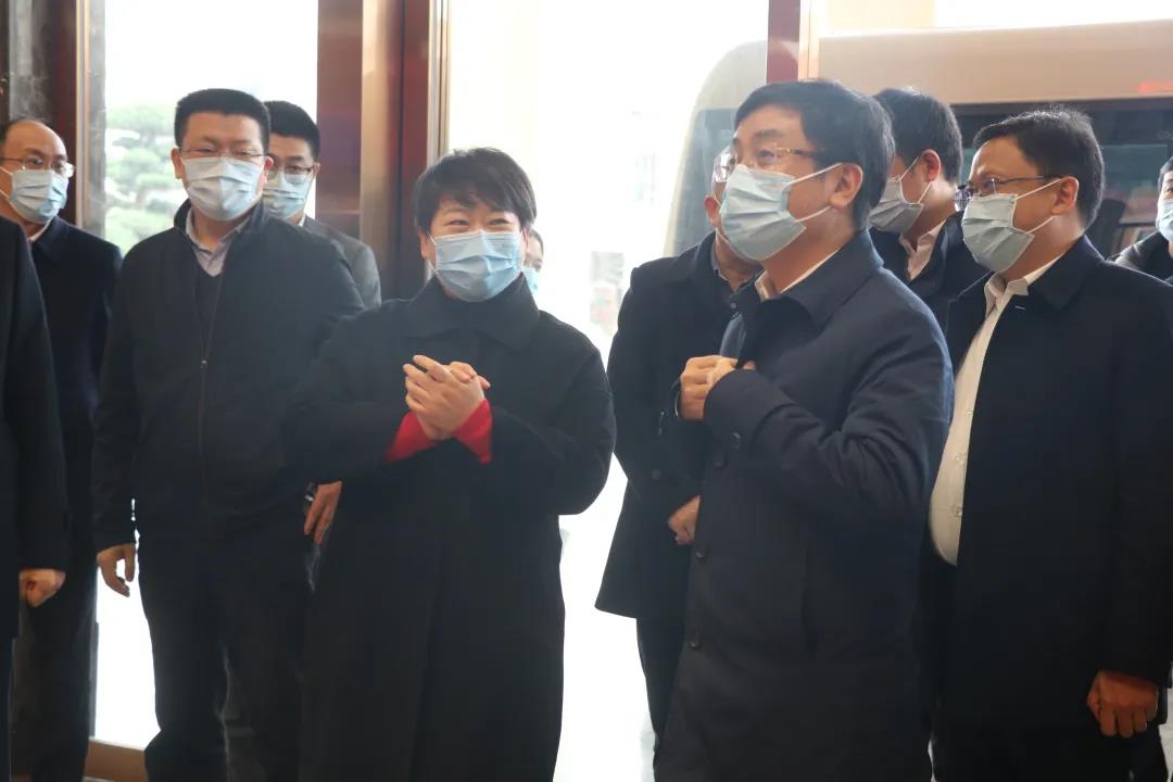 行業(yè)標桿，彰顯豐采|紹興市委副書記、代市長施惠芳一行蒞臨帥豐調研指導！