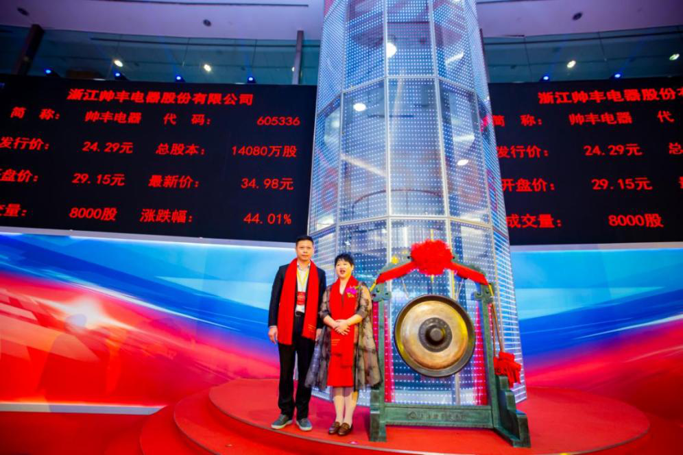 向帥豐電器優(yōu)秀經(jīng)銷商張熙明學習，共同目睹門店風采