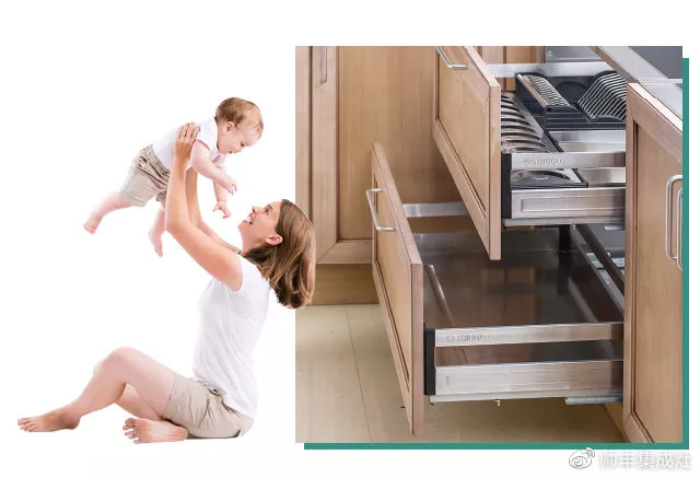 家里裝這樣的整體櫥柜，才敢讓寶寶放心住