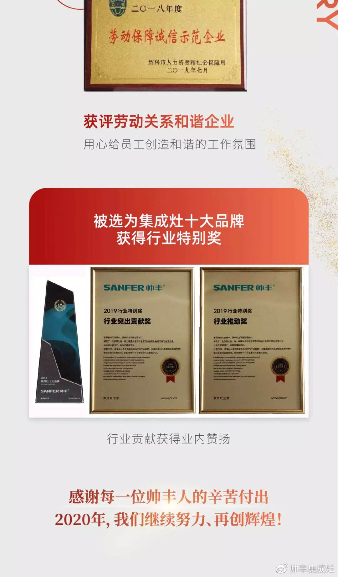 2019豐采時(shí)刻 | 帥豐狂攬多項(xiàng)榮譽(yù)，軍功章有你的一半！