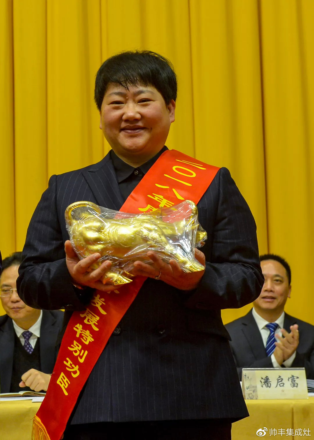 工業(yè)企業(yè)三十強、納稅二十強、金牛獎，連獲三項大獎，帥豐成2018大贏家