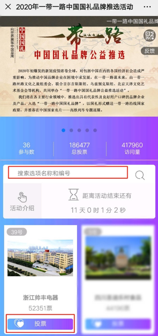 大國品牌——帥豐，入選一帶一路國禮品牌！