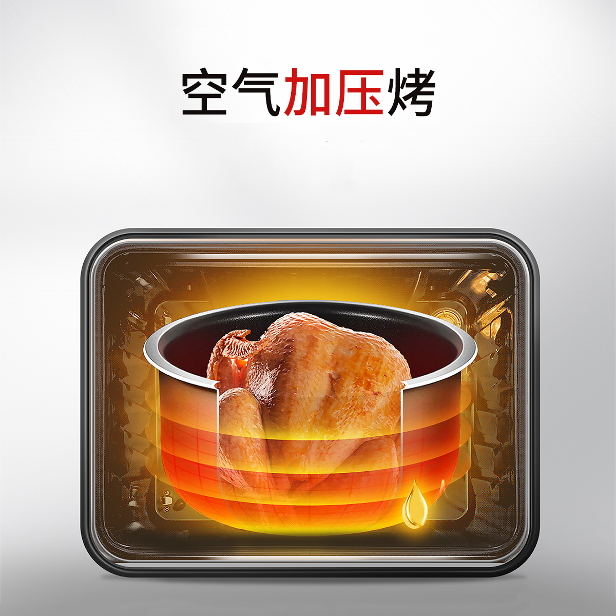 六面空氣加壓烤，烤出營養(yǎng)好味道